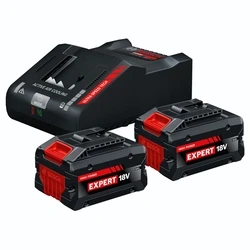 Bosch Starter-Set 2x EXBA18V-80 EXAL18V-160 (Bosch Professional / Expert 18V Starter Kit)