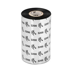 Zebra 3200 Wax/Resin - 11 εκ. x 300 μ. - Μαύρο Φαρμπάντ (03200BK11030)