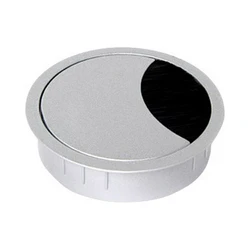 Bachmann LOOP ROUND Καλωδιακή Διέλευση, γκρι, 80 mm