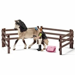 Παιχνίδι Μινιατούρα Schleich Andalusian horses care kit