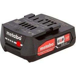 Επαναφορτιζόμενες μπαταρίες εργαλείων Metabo 12V 2,0Ah Li-Power Akku-Pack
