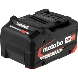 Επαναφορτιζόμενη μπαταρία εργαλείων Metabo Li-Power Ext. Battery 18V 5,2 Ah