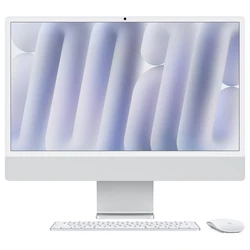 Apple iMac 24 23,5'' (M4, 10‑core CPU / 10‑core GPU) 24GB RAM 1TB SSD Ασημί