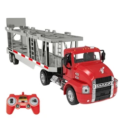 Τηλεκατευθυνόμενο Double Eagle truck 1:26 (red) (Car Transporter) E583-003
