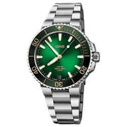 Ανδρικό Ρολόι Oris 41270782209Pe (41,50 mm) Μεταλλικό Μπρασελέ Ασημί