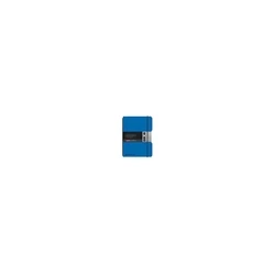 Herlitz my.book flex σημειωματάριο A6 PP 40 φύλλων, καρώ, μπλε