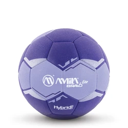 Μπάλα Handball AMILA Bravo Lite No.1 - Μωβ/Βιολετί/Λευκό