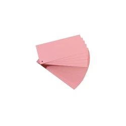 Herlitz Trennstreifen rosa 100er (Separator strips) - 100 pcs