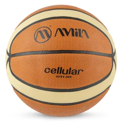 Μπάλα Basket Cellular No7 - Πορτοκαλί / Μπεζ, AMILA
