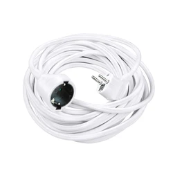 Technik Extension Cable 10m 1-Socket 3x1.5 mm² 16A White