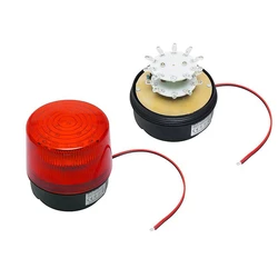 Strobe Αυτοκινήτου 12V Κόκκινο LED Μαγνητικό 100mm