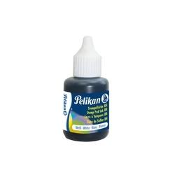 Pelikan Stempelfarbe 84 αδιάβροχο λευκό μελάνι σφραγίδας 30 ml με πινέλο