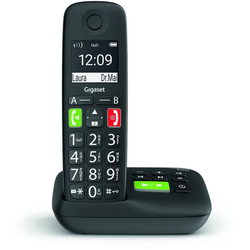Gigaset E290A Cordless Phone with Answering Machine (up to 20 min)