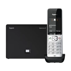 Gigaset BasicLine IP+COMFORT 500HX ασημί-μαύρο