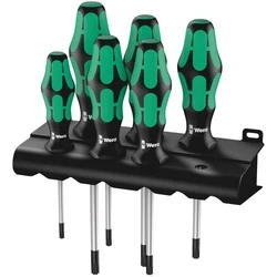 Wera Σετ 6 Κατσαβίδια Ηλεκτρολόγου TORX Kraftform (T10, T15, T20, T25, T30, T40)