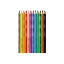 Faber-Castell Jumbo Grip Σετ 12 χρωμάτων (110912)