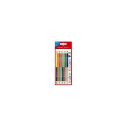 FABER-CASTELL Bicolor Χρωματιστά Μολύβια 8τεμ. (Blister)
