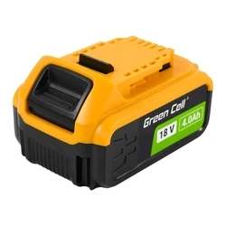Μπαταρία Εργαλείου Green Cell PTDW18V4, DeWalt XR 18V 4Ah DCB182