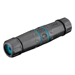 Αδιάβροχος Σύνδεσμος Goobay Rj45 Cat 6a 44416 Ip68 Μαύρο