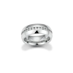 Γυναικείο Δαχτυλίδι Gooix 444-02134-560 (56) από Ατσάλι Silver