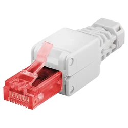 Βύσμα Rj45 Cat 6 Utp Goobay 44738 Tool-Free Λευκό