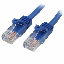 StarTech U/UTP Cat.5e Καλώδιο Δικτύου Ethernet 0.5m Μπλε 1τμχ 45PAT50CMBL