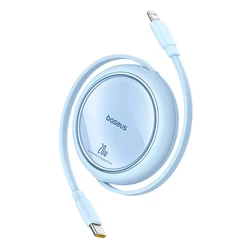 Καλώδιο USB Baseus Free2Pull USB-C to iP 20W 1m (blue)