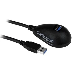 Καλώδιο USB Startech USB3SEXT5DKB Μαύρο