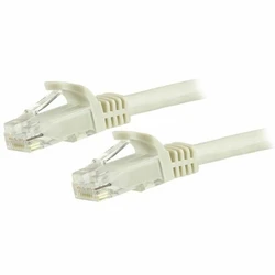 StarTech U/UTP Cat.6 Καλώδιο Δικτύου Ethernet 3m Λευκό 1τμχ N6PATC3MWH