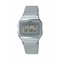 Ανδρικό Ρολόι Casio A700WEM-7AEF Ασημί