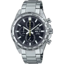 Ανδρικό Ρολόι Casio SPORTS CHRONOGRAPH Μαύρο Ασημί