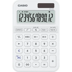 Αριθμομηχανές Casio MS-20YC-WE λευκή