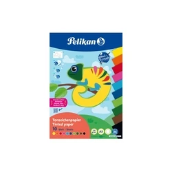 Pelikan Tonpapier Block A3, 10 φύλλα σε 10 χρώματα, Blauer Engel