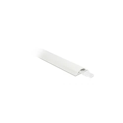 DELOCK Καλύμμα καλωδίων αυτοκόλλητο 50 x 12 mm - 1 m - Λευκό