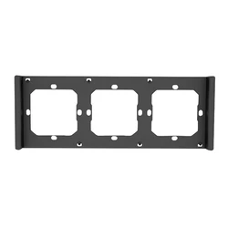 Πλαίσιο για Διακόπτη Sonoff M5 80 triple 3-fold M5-3C-80-F (graphite/Black)