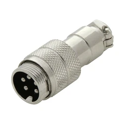 XLR 5-Pin Male Microphone Plug Silver (DM-100)