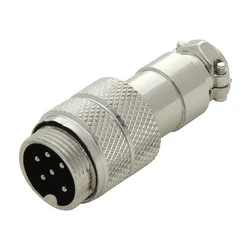 Default DM-133 CB Microphone Male 6 Pin Cable Plug