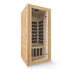 Σάουνα υπέρυθρων AMILA Salla 1 ατόμου 90x90x190 cm 1400W
