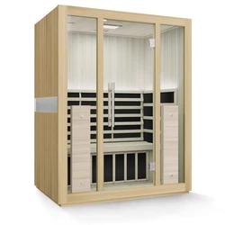 Σάουνα Υπέρυθρων AMILA Uv3 Espoo Full Spectrum 3 Ατόμων 153x103x195 cm 2320W