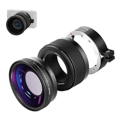 Φακός Neewer wide angle lens for Sony ZV1 (Black)