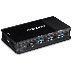 USB Hub Trendnet TK-U404 USB Μαύρο