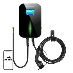 Φορτιστής για Ηλεκτρικά Αυτοκίνητα Besen BS20 APP 22kW (Μαύρο)