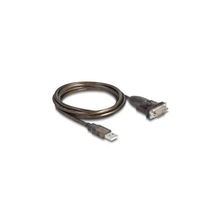 DELOCK Adapter USB 2.0 Type-A σε 1 x Σειριακή RS-232 D-sub 9 ακίδων (62645)