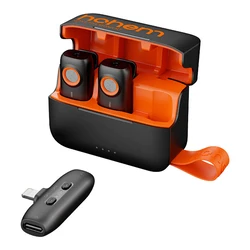 Μικρόφωνο Hohem (2TX + 1RX + charging case)