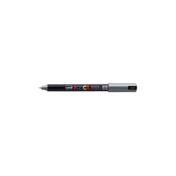 Posca PC-1MR Μαρκαδόρος Σχεδίου Μεταλλικό Ασημί 0.7mm