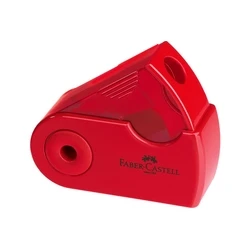 Faber-Castell Klappspitzdose Sleeve Mini (red/blue) - Sleeve Mini pencil sharpener