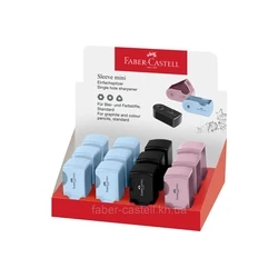 FABER-CASTELL Ξύστρα Sleeve Mini New Harmony (ποικιλία χρωμάτων)