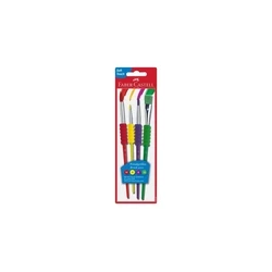 Faber-Castell Soft Touch Σετ Πινέλα Ζωγραφικής No2/No6/No10/No12 4τμχ