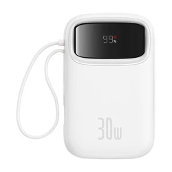 Power Bank Baseus QPow 2 10000mAh 30W (White)