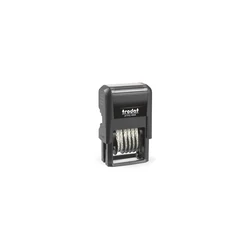 Trodat 4846 Rectangular Self-Inking Number Stamp with Black Ink